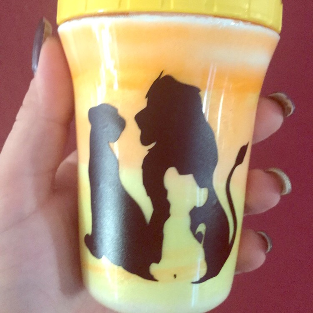 Custom lion king sippy cup